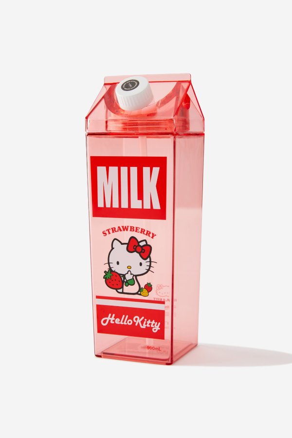 Hello Kitty 牛奶盒吸管杯