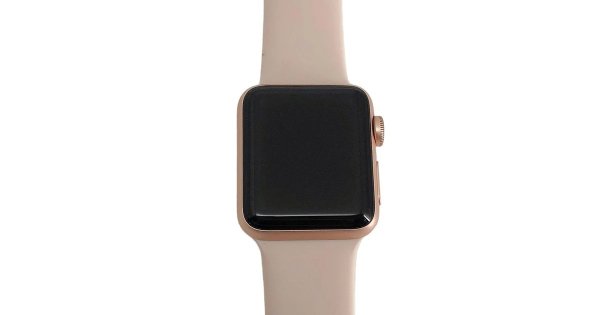 Apple Watch Series 2 GPS 42 毫米玫瑰金铝制表壳带运动表带