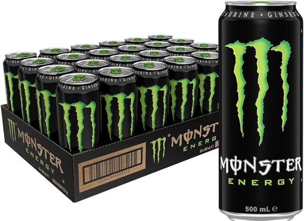 Monster 怪兽能量饮品 24 x 500mL