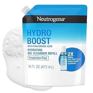 Neutrogena 补水炸弹洁面 补充装16oz