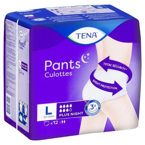 Tena 安睡裤 Large 12 Pack