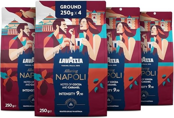 Tales of Italy Alluring Napoli 研磨咖啡 4 x 250g