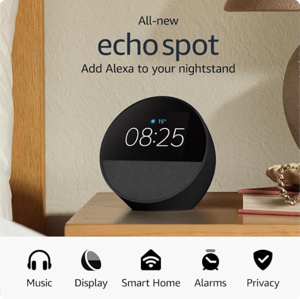 Echo Spot 2024 智能语音箱