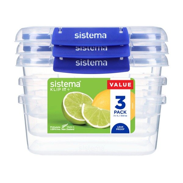 Sistema 1L饭盒 | 3个装