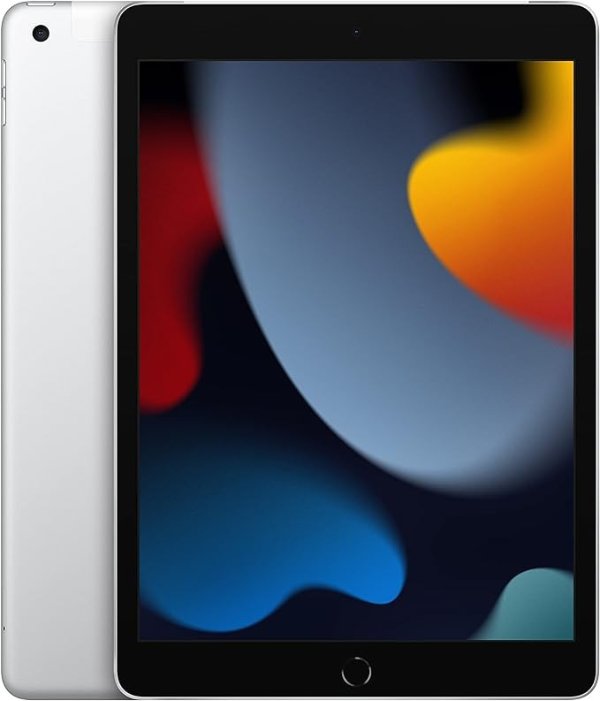 2021 iPad 10.2英寸 Wi-Fi+Cellular，256GB 银色