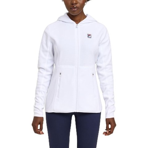 白色拉链夹克
