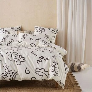 Myer高颜值床品特卖！封面Linen House套装$110