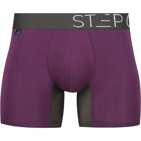 STEP ONE 紫色男士平角裤