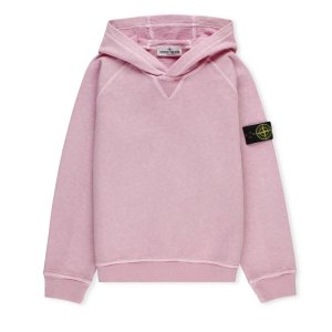 Stone Island女生可以冲10Y粉色卫衣