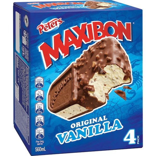 Peters Maxibon 香草味 4个装