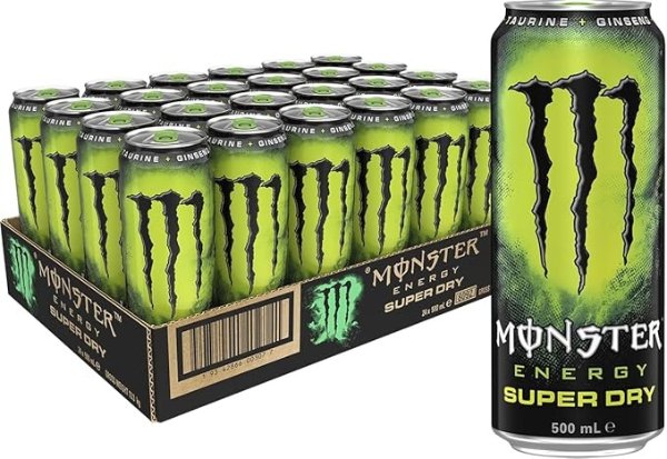 Monster 极度干燥 能量饮料 24 x 500ml