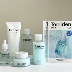 韩系护肤💧Torriden 3.6折起！满$20送玻尿酸安瓶精华20ml