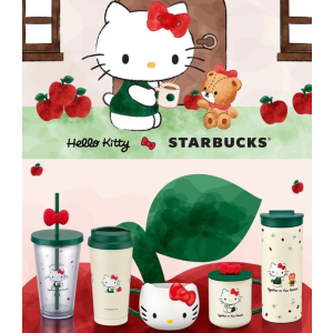 星巴克× Hello Kitty 联名上架澳洲 疯狂热卖中 快去蹲门店！