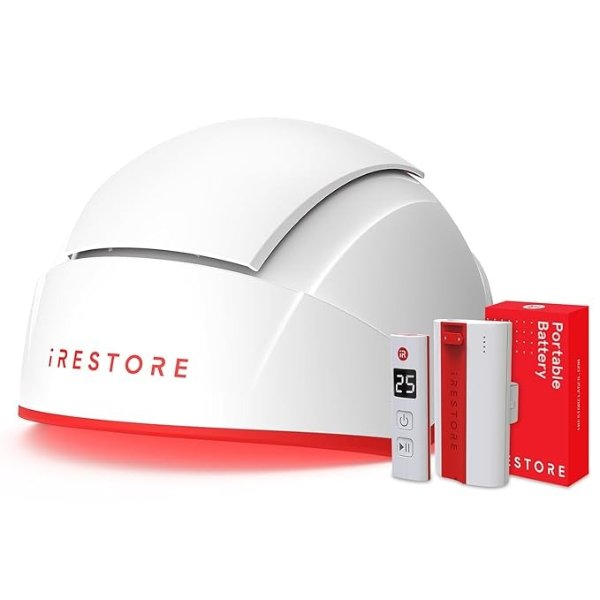 iRestore 红光生发帽专业款+电池组