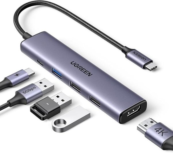 Revodok 105 USB C Hub 拓展坞