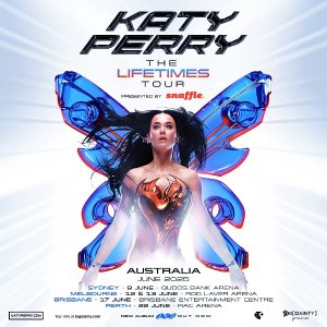 水果姐 Katy Perry | 澳洲演唱会官宣 2025年4城开唱🔈