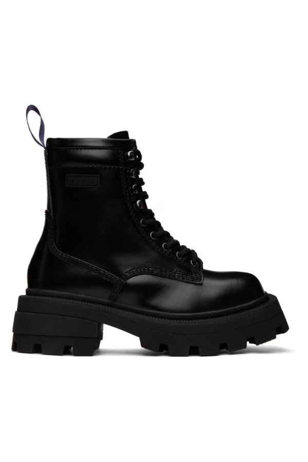 黑色 Michigan Boots