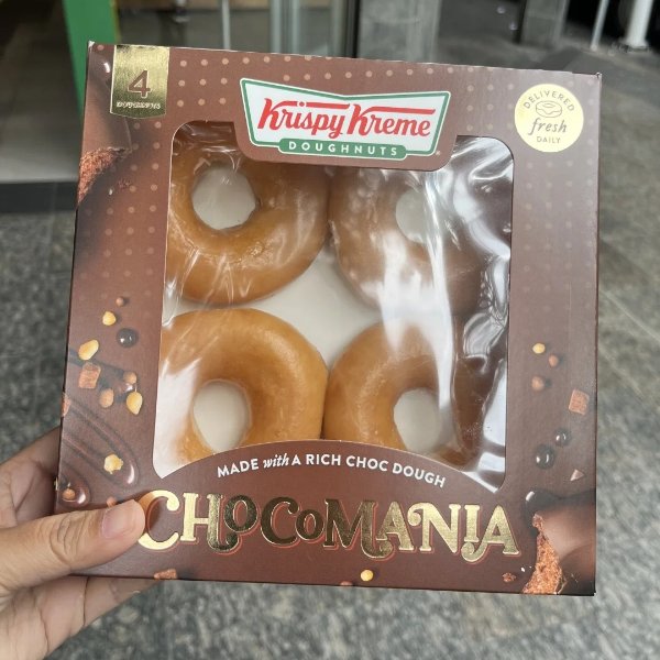 Krispy Kreme 甜甜圈4个