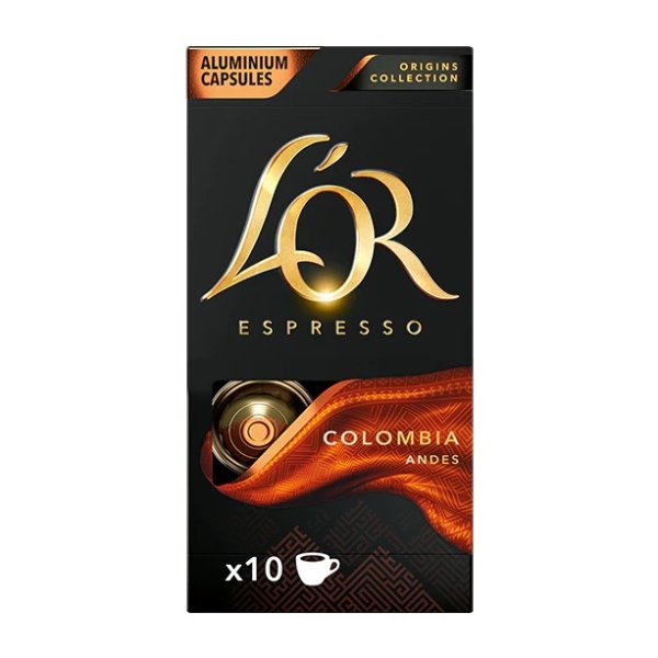 L'OR Espresso - 哥伦比亚 - 每包 10 粒