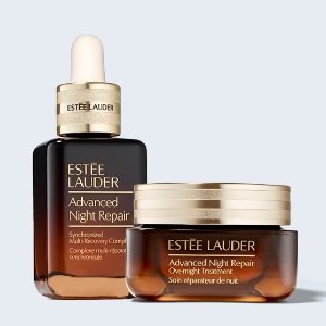 Estee Lauder小棕瓶精华75ml+大棕罐65ml