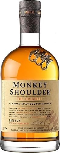 Monkey Shoulder 混合麦芽苏格兰威士忌，70cl