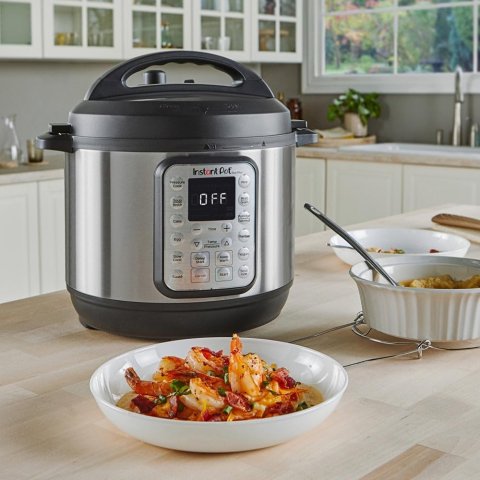 6折起 空气炸锅8.5L $222Instant Pot 锅具黑五好价！9合1多功能神锅$104