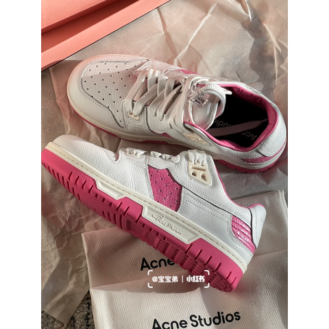 Acne Studios@宝宝地Panelled 小白鞋