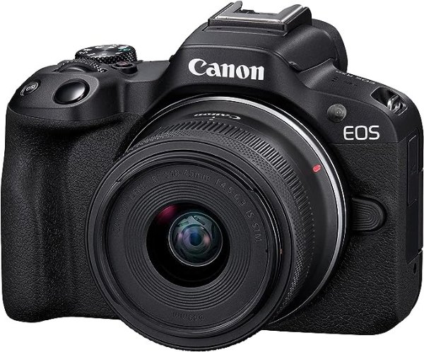 EOS R50 APS-C 无反相机 + RF-S 18-45mm 镜头