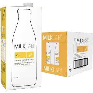 折合$4.7/LMILKLAB 豆奶 8 x 1L 