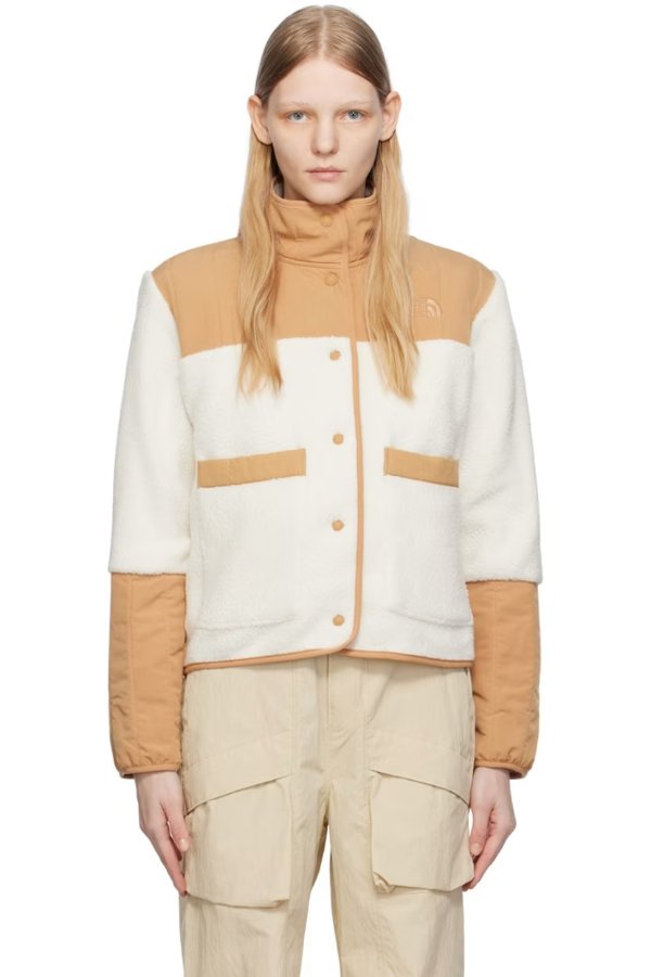 White & Tan Cragmont Jacket