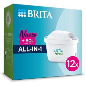 BRITA  MAXTRA PRO 替换滤芯12个$86，喝水更放心