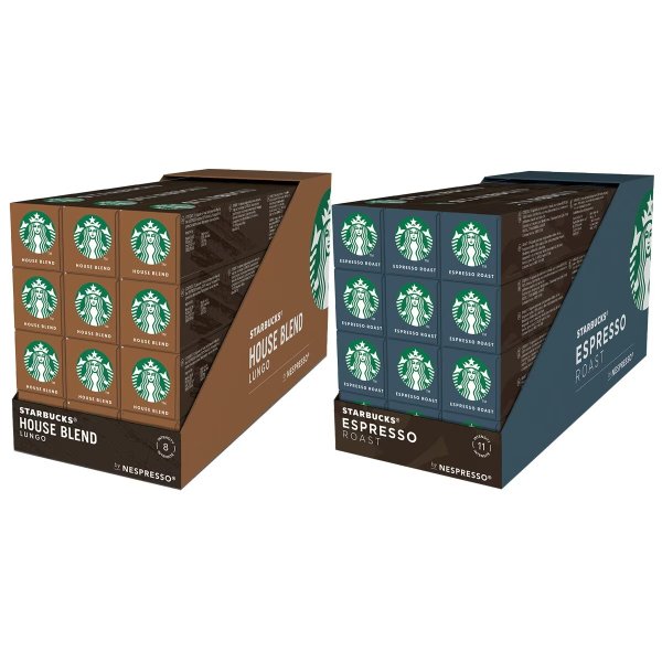 Starbucks by Nespresso胶囊咖啡120 Pack