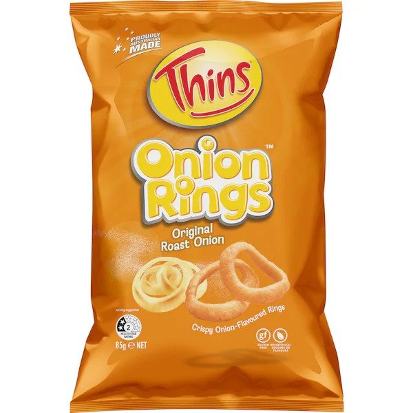 Thins Onion Rings 原味洋葱圈 85 克