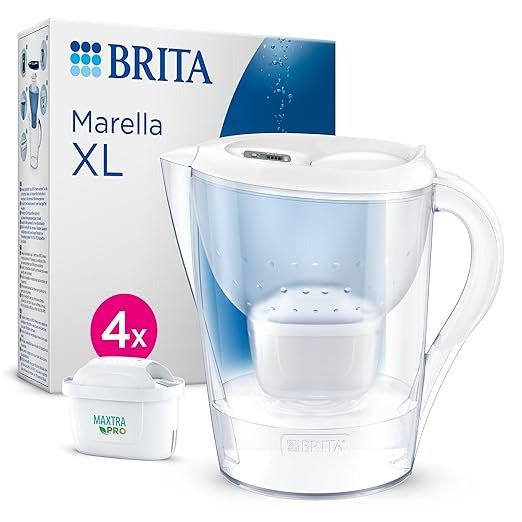 Marella XL (3.5L)滤水壶+MAXTRA PRO滤芯4个