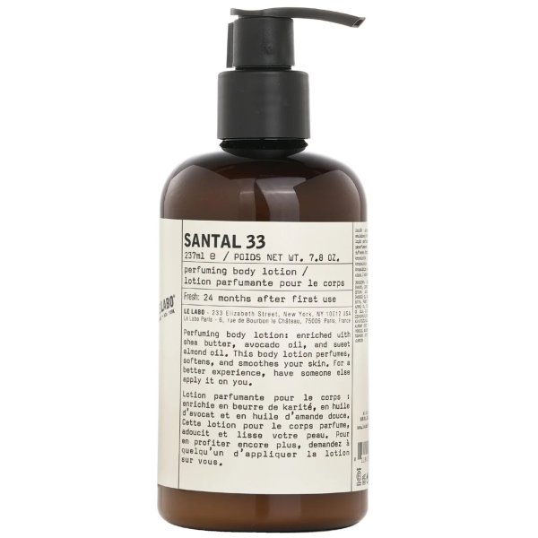 Santal 33 檀香木身体乳 237ml