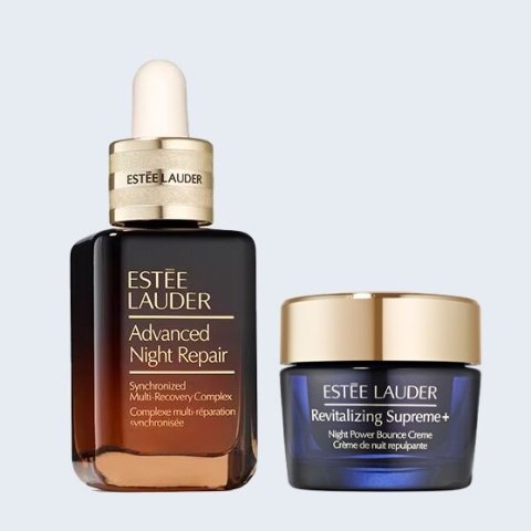 Estee Lauder小棕瓶75ml+骨胶原晚霜75ml