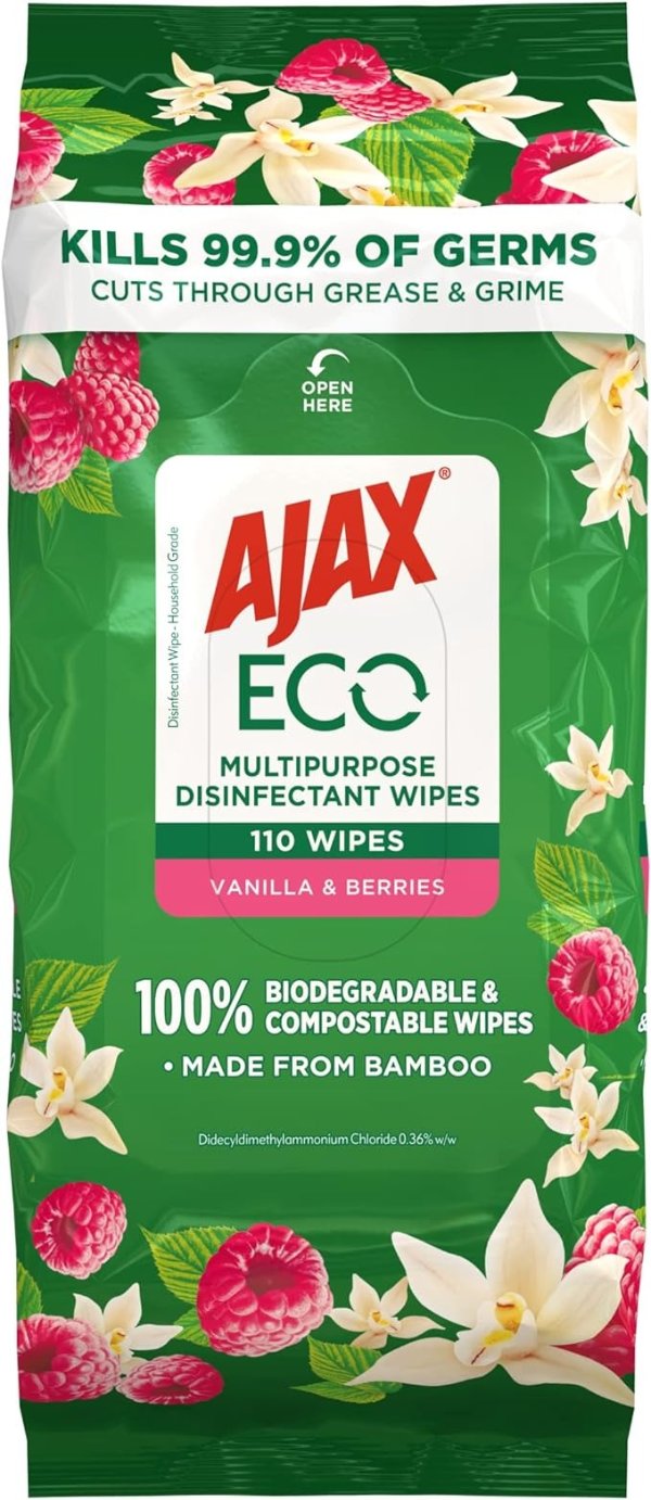 Ajax 消毒清洁湿巾 110张