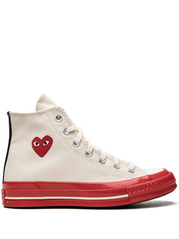 x CdG Play Chuck 70 High帆布鞋