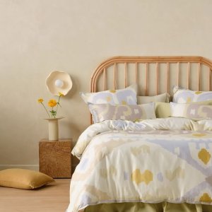 Myer高颜值床品特卖！封面Linen House套装$115