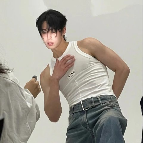 Acne Studios李宰旭同款 后背有logo~字母logo背心 男女通款