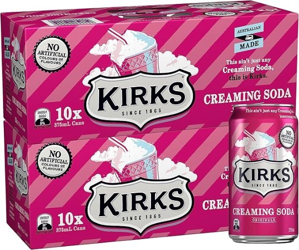 Kirks 奶油味汽水 20 x 375 mL