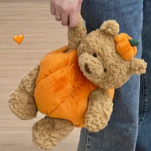 Jellycat 断货款大补货！粉色咖啡包$79、南瓜巴塞罗熊$154