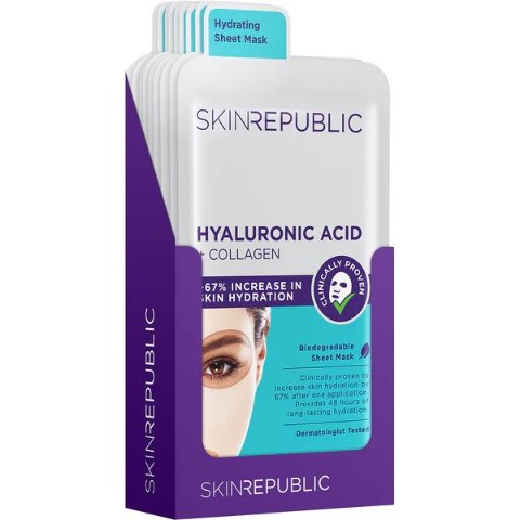 skinrepublic  玻尿酸胶原蛋白面膜 10片