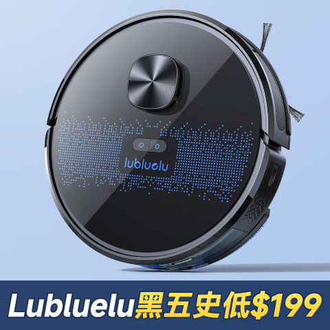 评论送扫地机🎁价值$319Lubluelu 扫地机黑五开抢 SL60D史低$199🔥 性价比首选