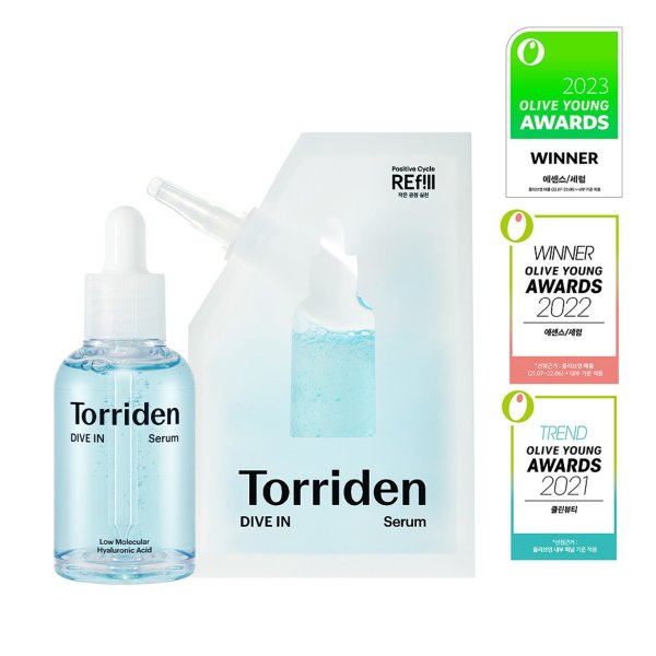 Torriden 补水精华50ml+替换装50ml