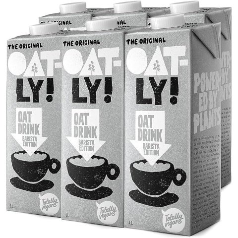 Oatly Barista 版燕麦奶 1 升（6 件装）