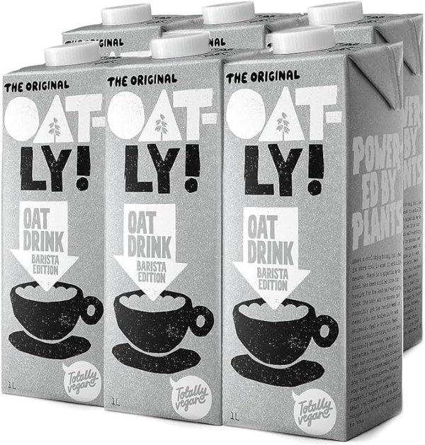 Oatly Barista 版燕麦奶 1 升（6 件装）