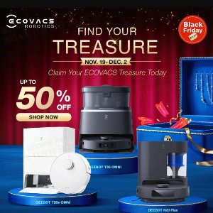 ECOVACS 科沃斯黑五大促💥N20 Plus刷新史低$649