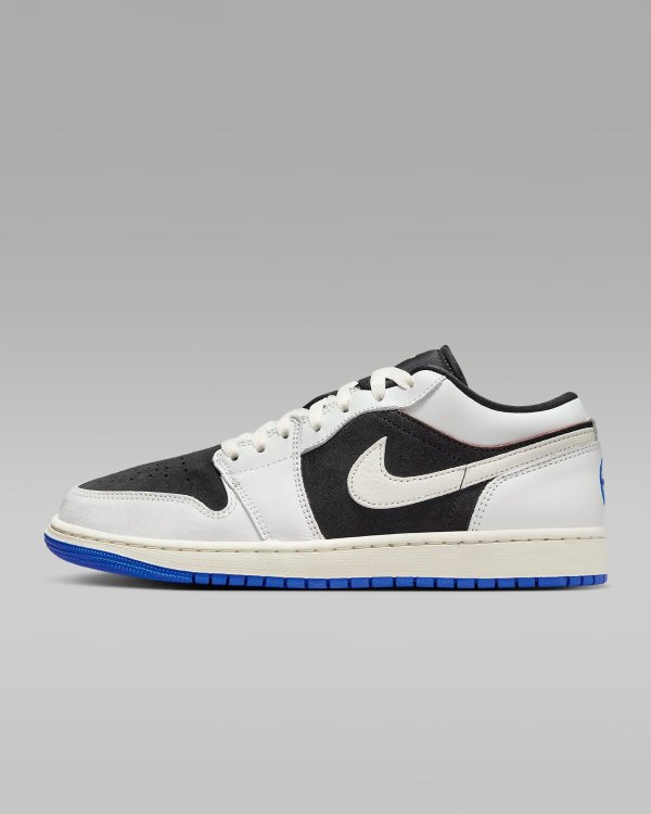 Air Jordan 1 Low Quai 54 黑白蓝