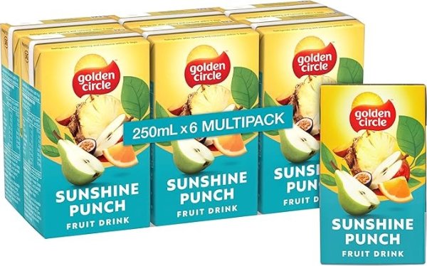 Golden Circle 阳光果味 250ml (Pack of 6)